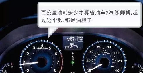 汽车油耗低多少算省油