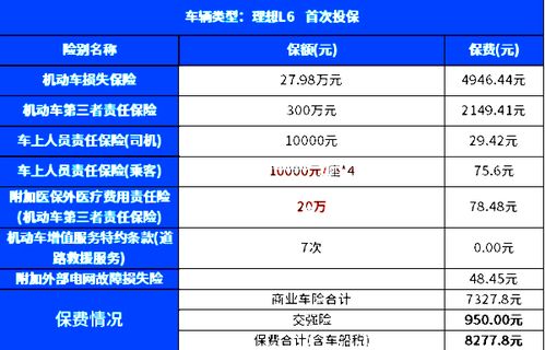 新汽车保险多少钱