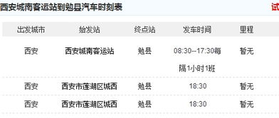 汉中至勉县汽车票多少