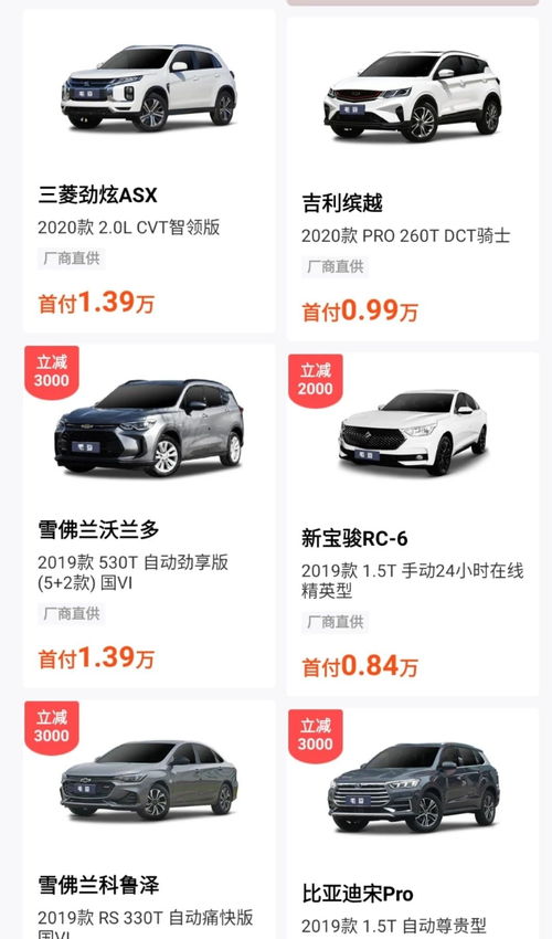 买汽车分期首付多少 买汽车分期首付多少