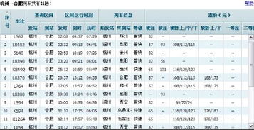 合肥到杭州汽车票多少钱