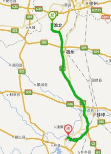 徐州到淮北多少公里汽车