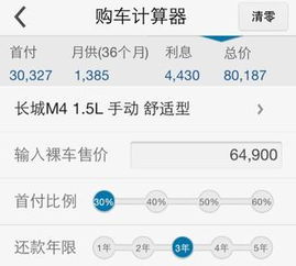 汽车贷款首付额度多少