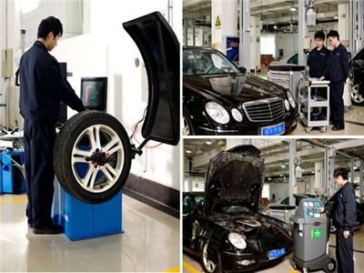 开个汽车快修店多少钱