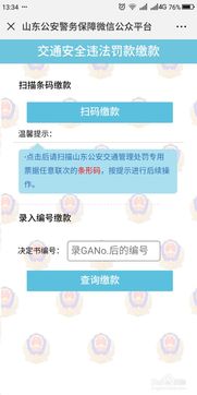 汽车违章处理交费多少