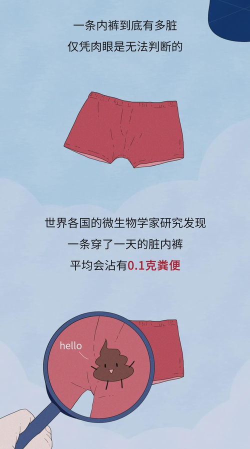 内裤一天不换能有多脏