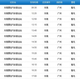 厚街至广州汽车票价多少(厚街至广州汽车票价详解,价格、路线与出行建议) 厚街至广州汽车票价多少(厚街至广州汽车票价详解,价格、路线与出行建议)