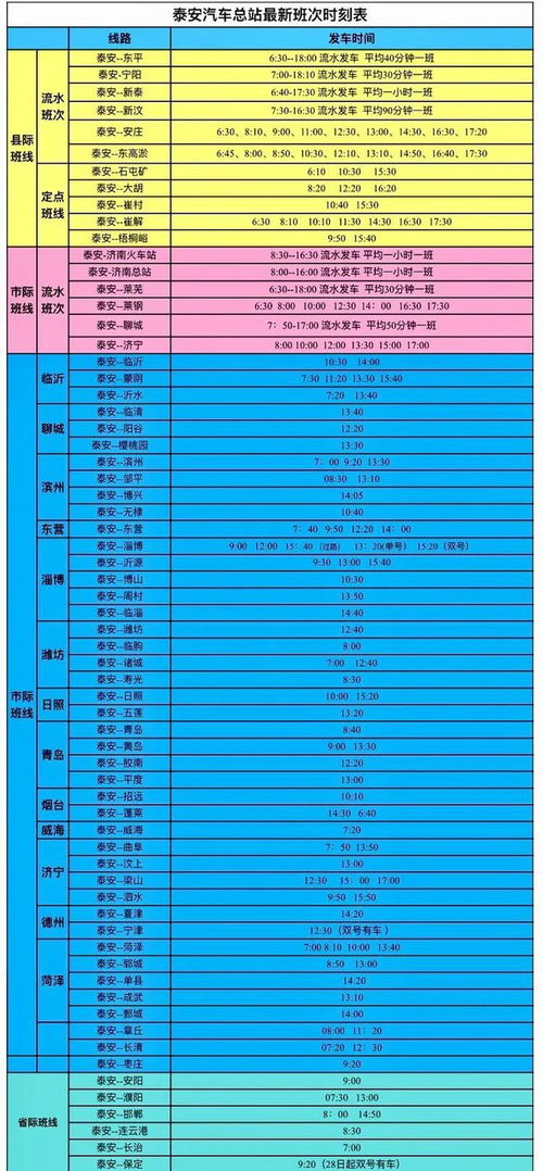 德州一泰安汽车票价多少(德州至泰安汽车票价详解)