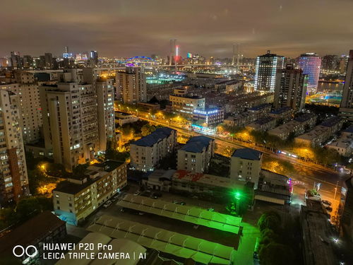 夜景怎么调色华为手机