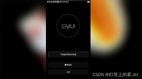 华为手机怎么打开erecovery
