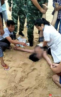 男子海里溺水呼救游客报警后获救