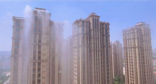 法媒点赞中国小区楼顶“人工降雨”