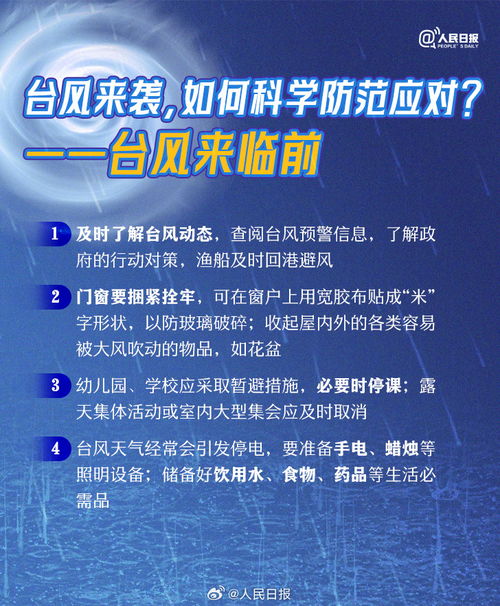关于台风天的几个误区