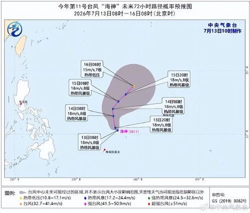 生成才一天 台风“海神”已被除名
